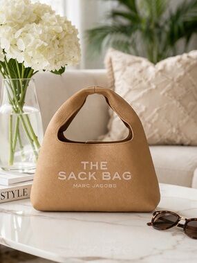 Marc Jacobs Mini Sack Bag — Camel Leather • NWT • Authentic • Retail $325